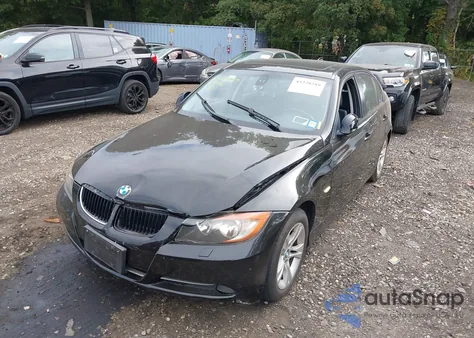 2008 BMW 328Xi z USA, uszkodzony, nr VIN WBAVC73508KX92791